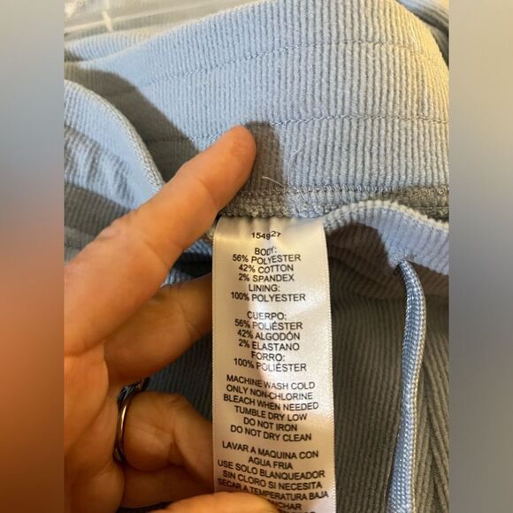 Joggers Marc NewYork plus XXL cuffed blue/grey pants with pockets NWT - Picture 10 of 11